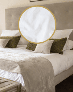 draps linge de lit hôtel
