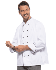 veste cuisinier pantalon cuisine restaurant vêtement de travail restauration homme femme unisexe