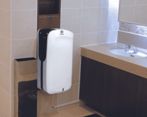 séchage main produit hygiène toilette propreté automatique air pulsé