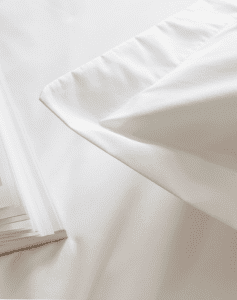 draps linge de lit hôtel taie