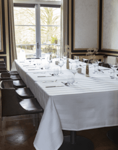 linge de table hôtel nappe restaurant restauration