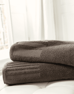 serviette linge de bain hôtel éponge propre douche