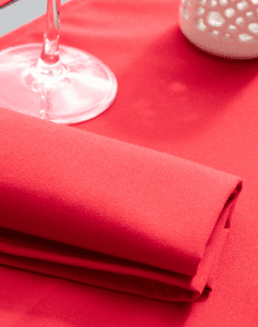 serviette de table linge restaurant restauration